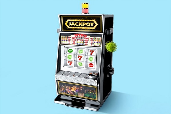 Casino Spielautomat Illustration
